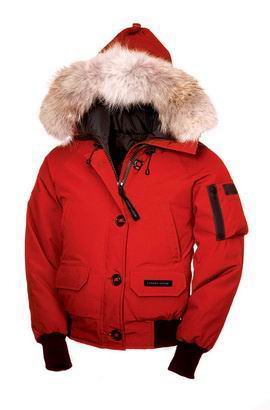 Chilliwack Bomber Jacket Red Womens Canada Goose cheap